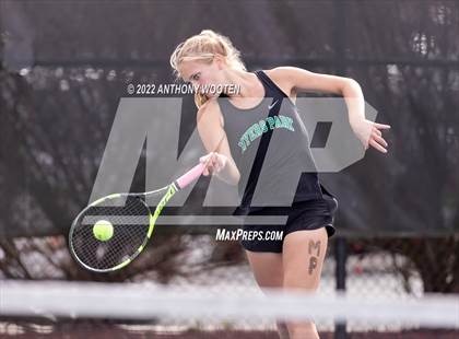 Thumbnail 1 in Green Hope vs Myers Park (NCHSAA 4A Dual Team State Championship) photogallery.