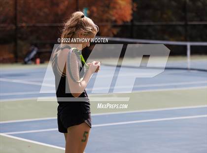 Thumbnail 2 in Green Hope vs Myers Park (NCHSAA 4A Dual Team State Championship) photogallery.