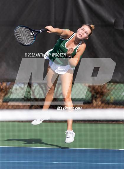 Thumbnail 3 in Green Hope vs Myers Park (NCHSAA 4A Dual Team State Championship) photogallery.