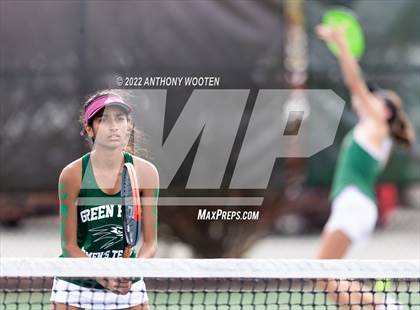 Thumbnail 1 in Green Hope vs Myers Park (NCHSAA 4A Dual Team State Championship) photogallery.
