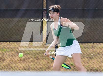 Thumbnail 3 in Green Hope vs Myers Park (NCHSAA 4A Dual Team State Championship) photogallery.