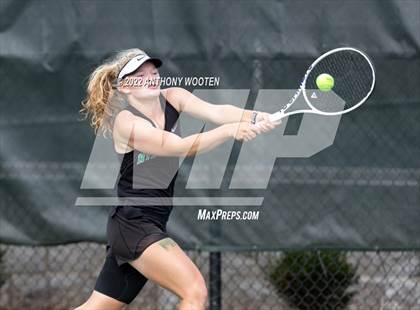 Thumbnail 2 in Green Hope vs Myers Park (NCHSAA 4A Dual Team State Championship) photogallery.