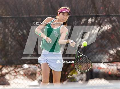 Thumbnail 3 in Green Hope vs Myers Park (NCHSAA 4A Dual Team State Championship) photogallery.
