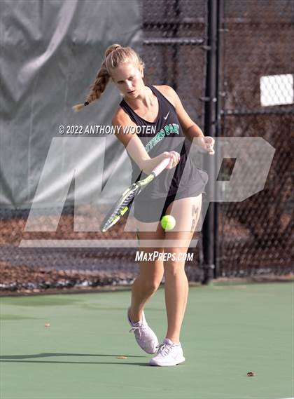 Thumbnail 1 in Green Hope vs Myers Park (NCHSAA 4A Dual Team State Championship) photogallery.