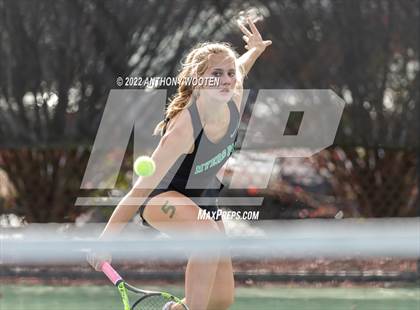 Thumbnail 3 in Green Hope vs Myers Park (NCHSAA 4A Dual Team State Championship) photogallery.