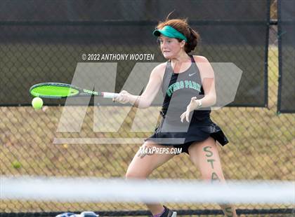 Thumbnail 1 in Green Hope vs Myers Park (NCHSAA 4A Dual Team State Championship) photogallery.