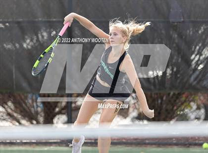 Thumbnail 3 in Green Hope vs Myers Park (NCHSAA 4A Dual Team State Championship) photogallery.