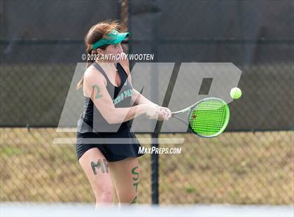 Thumbnail 2 in Green Hope vs Myers Park (NCHSAA 4A Dual Team State Championship) photogallery.