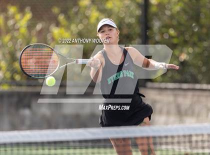 Thumbnail 1 in Green Hope vs Myers Park (NCHSAA 4A Dual Team State Championship) photogallery.