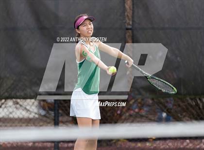 Thumbnail 3 in Green Hope vs Myers Park (NCHSAA 4A Dual Team State Championship) photogallery.