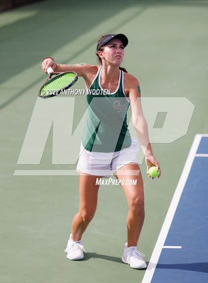 Thumbnail 3 in Green Hope vs Myers Park (NCHSAA 4A Dual Team State Championship) photogallery.