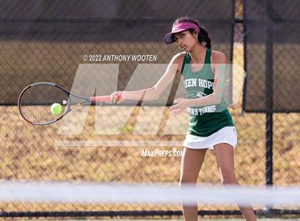Thumbnail 2 in Green Hope vs Myers Park (NCHSAA 4A Dual Team State Championship) photogallery.