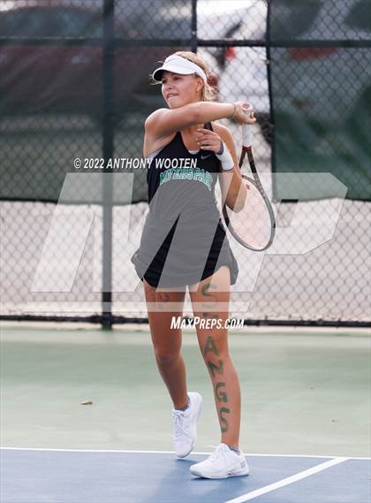 Thumbnail 2 in Green Hope vs Myers Park (NCHSAA 4A Dual Team State Championship) photogallery.
