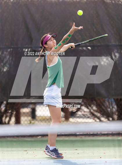 Thumbnail 3 in Green Hope vs Myers Park (NCHSAA 4A Dual Team State Championship) photogallery.
