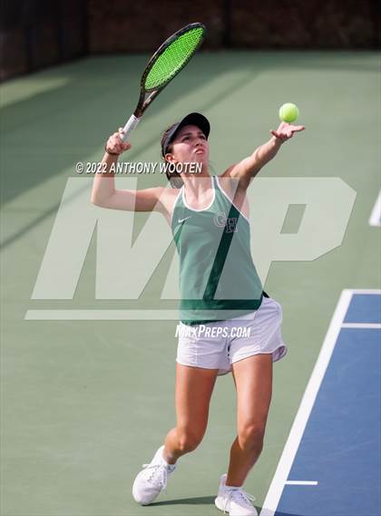 Thumbnail 2 in Green Hope vs Myers Park (NCHSAA 4A Dual Team State Championship) photogallery.