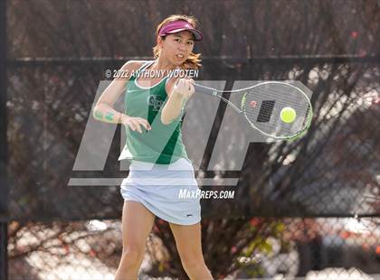 Thumbnail 1 in Green Hope vs Myers Park (NCHSAA 4A Dual Team State Championship) photogallery.