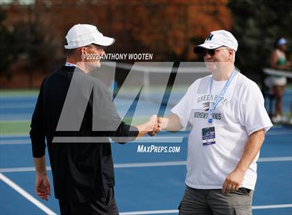 Thumbnail 2 in Green Hope vs Myers Park (NCHSAA 4A Dual Team State Championship) photogallery.