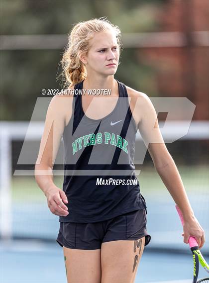 Thumbnail 3 in Green Hope vs Myers Park (NCHSAA 4A Dual Team State Championship) photogallery.