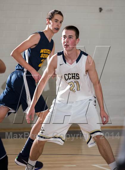 Thumbnail 3 in Central Catholic vs. Western Sierra Collegiate Academy (CIF SJS Playoff)  photogallery.