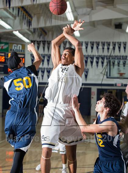 Thumbnail 2 in Central Catholic vs. Western Sierra Collegiate Academy (CIF SJS Playoff)  photogallery.