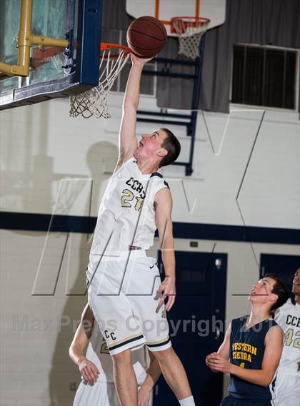 Thumbnail 2 in Central Catholic vs. Western Sierra Collegiate Academy (CIF SJS Playoff)  photogallery.