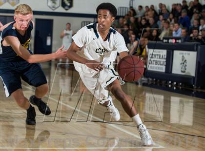 Thumbnail 2 in Central Catholic vs. Western Sierra Collegiate Academy (CIF SJS Playoff)  photogallery.