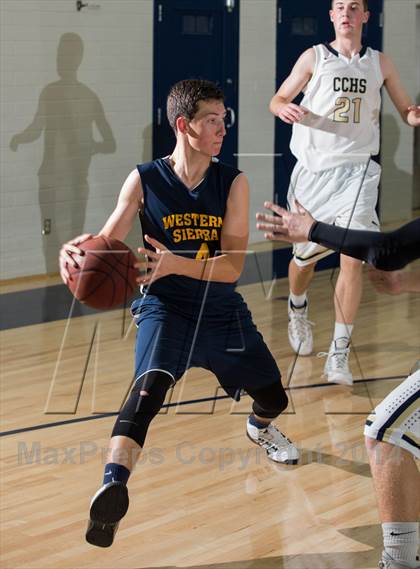 Thumbnail 1 in Central Catholic vs. Western Sierra Collegiate Academy (CIF SJS Playoff)  photogallery.