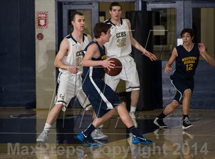 Thumbnail 3 in Central Catholic vs. Western Sierra Collegiate Academy (CIF SJS Playoff)  photogallery.