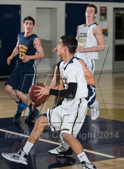 Thumbnail 1 in Central Catholic vs. Western Sierra Collegiate Academy (CIF SJS Playoff)  photogallery.