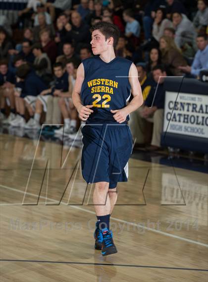 Thumbnail 3 in Central Catholic vs. Western Sierra Collegiate Academy (CIF SJS Playoff)  photogallery.