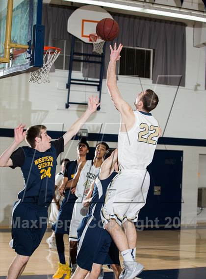 Thumbnail 3 in Central Catholic vs. Western Sierra Collegiate Academy (CIF SJS Playoff)  photogallery.