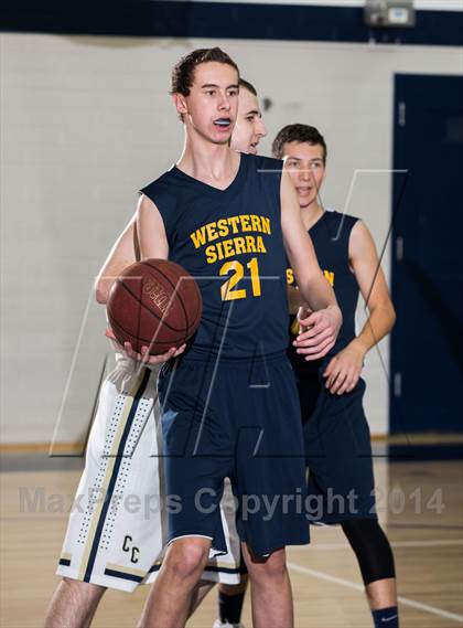 Thumbnail 2 in Central Catholic vs. Western Sierra Collegiate Academy (CIF SJS Playoff)  photogallery.