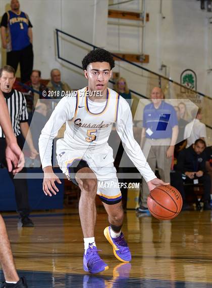 Thumbnail 1 in St. Joseph Notre Dame vs. Archbishop Riordan (65th Gridley Invitational) photogallery.