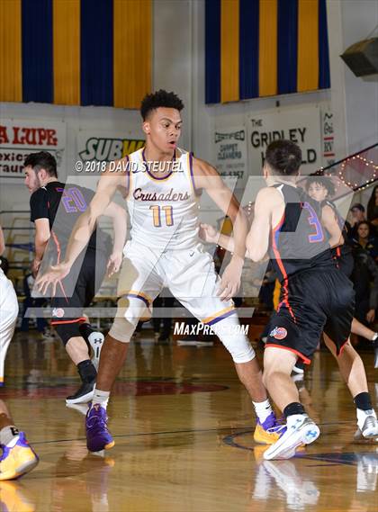 Thumbnail 1 in St. Joseph Notre Dame vs. Archbishop Riordan (65th Gridley Invitational) photogallery.