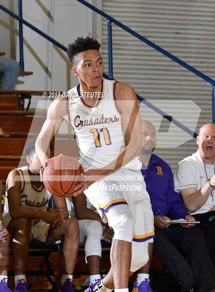 Thumbnail 3 in St. Joseph Notre Dame vs. Archbishop Riordan (65th Gridley Invitational) photogallery.