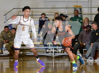 Thumbnail 3 in St. Joseph Notre Dame vs. Archbishop Riordan (65th Gridley Invitational) photogallery.