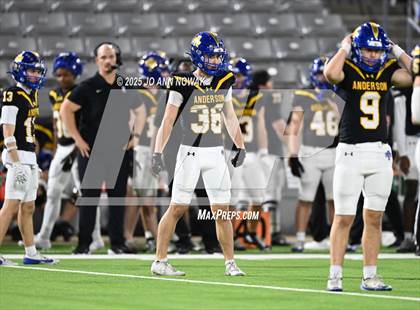 Thumbnail 3 in Barbers Hill vs. Anderson (UIL 5A D1 Football Area Championship) photogallery.