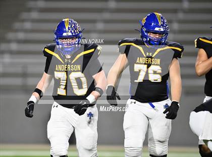 Thumbnail 3 in Barbers Hill vs. Anderson (UIL 5A D1 Football Area Championship) photogallery.