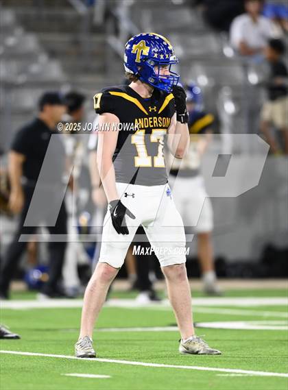 Thumbnail 2 in Barbers Hill vs. Anderson (UIL 5A D1 Football Area Championship) photogallery.