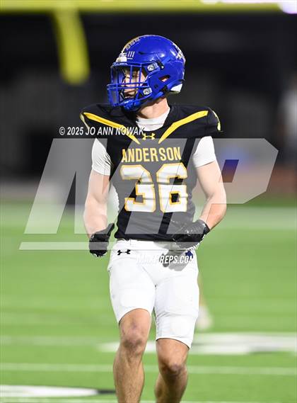 Thumbnail 3 in Barbers Hill vs. Anderson (UIL 5A D1 Football Area Championship) photogallery.