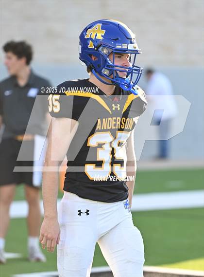 Thumbnail 3 in Barbers Hill vs. Anderson (UIL 5A D1 Football Area Championship) photogallery.