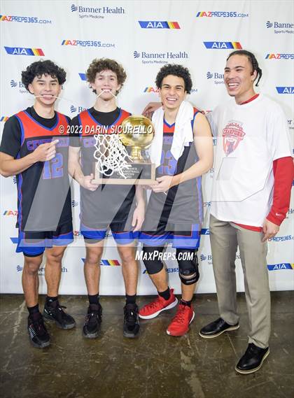Thumbnail 2 in Centennial vs Gilbert (AIA 5A Final) - AWARDS photogallery.