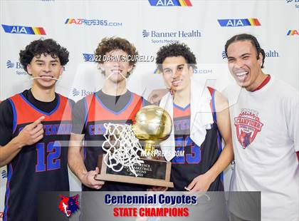 Thumbnail 2 in Centennial vs Gilbert (AIA 5A Final) - AWARDS photogallery.