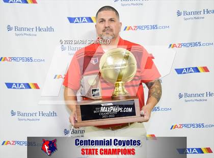 Thumbnail 2 in Centennial vs Gilbert (AIA 5A Final) - AWARDS photogallery.