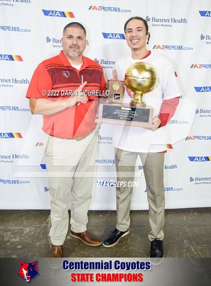Thumbnail 2 in Centennial vs Gilbert (AIA 5A Final) - AWARDS photogallery.
