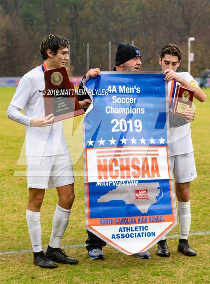 Thumbnail 2 in R.J. Reynolds vs. Wake Forest (NCHSAA 4A Final - Pregame and Awards) photogallery.