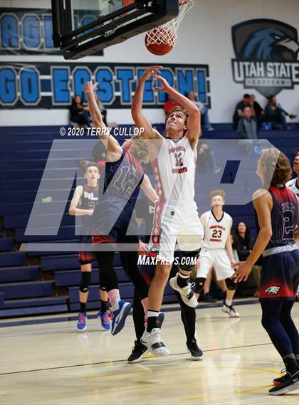 Thumbnail 3 in American Leadership Academy vs. Grantsville (UHSAA 3A 2nd Round Playoff) photogallery.