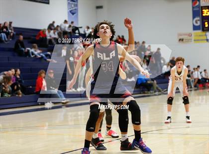 Thumbnail 2 in American Leadership Academy vs. Grantsville (UHSAA 3A 2nd Round Playoff) photogallery.