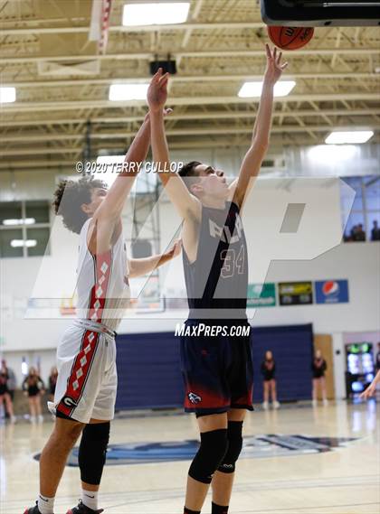 Thumbnail 3 in American Leadership Academy vs. Grantsville (UHSAA 3A 2nd Round Playoff) photogallery.