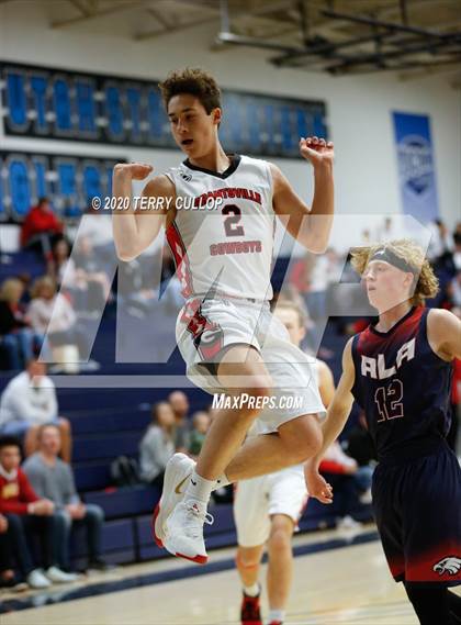 Thumbnail 1 in American Leadership Academy vs. Grantsville (UHSAA 3A 2nd Round Playoff) photogallery.